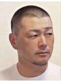 こだわりグラデーションボウズスタイル。