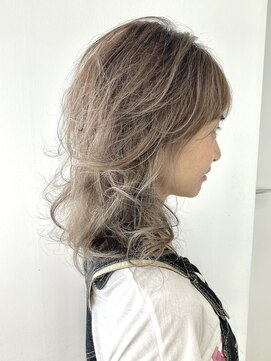 ヘアーライズ 池袋東口店(hair RISE) アドミオアマランス単品ダブルカラー