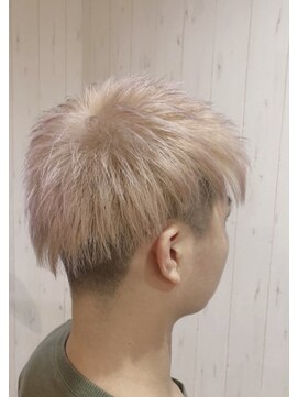 ククル ヘアー(cucule Hair) 京都・西院cuculehair　ホワイト系カラー