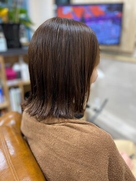 ヘアーサロンゴトウ 縮毛矯正+カラー