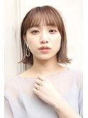 ［OCEAN Hair&Life 水田成美］大人可愛いトレンド☆ぶつ切りボブ
