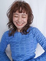 カンナ(Canna)&nbsp;ベビーバング/スパイラルパーマ/ショコラベージュ/髪質改善/20代