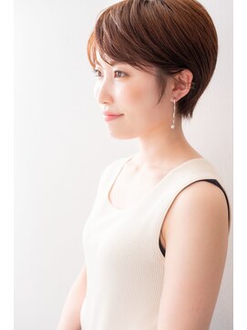 マッシュアンドマッシュアヴェダ ららぽーと福岡店(mash&mash AVEDA) 丸みショート/髪質改善/20代/30代/40代/白髪ぼかし/ハイライト