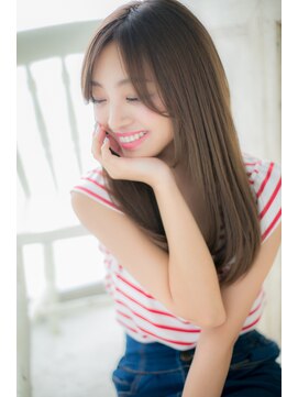 モッズヘア 福岡天神店 “mod’’s天神” うざバングのナチュモテ♪ロング