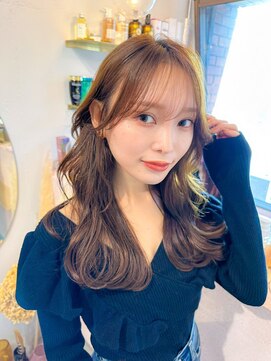 ルームバイシー 新宿(Loom. by Sea) 韓国ヘア/くびれヘア/ブラウンカラー/チョコレートブラウン