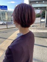 イースタイル 八事店(e style) 【sasaoka】short bob ×pink color.