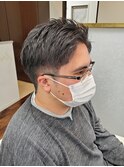 アップバングショート