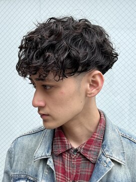 フィフス 天神大名(fifth) スパイラルパーマスペインカールメンズパーマフェード19時以降