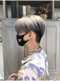 【NEXT NEO石井】シルバーズセンターパート寒色系カラー