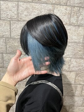 シェアサロンシエナ(share salon SCENA) インナー水色カラー