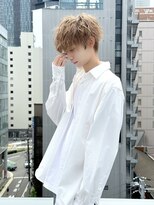 ツイストスパイラルパーマ　メンズカット　名古屋　眉毛