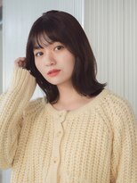 ガーデンヨコハマエスト(GARDEN YOKOHAMA est)&nbsp;レイヤーミディアム似合わせカットイメチェンフルバング