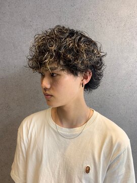 フジヤマバーバーショップ エビス(FUJIYAMA BARBER SHOP ebisu) 王道マッシュプードルパーマ【ebisu】