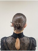 ボブでもできるヘアアレンジ/結婚式お呼ばれヘア/結婚式ヘア