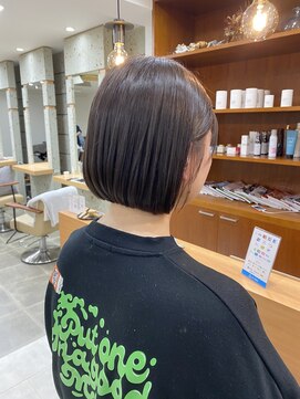 シンス(Since) 重めボブ/ショートスタイル/前髪カット/夏目寧々