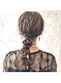 横浜/ヘアセット/編みおろし/ヘアアレンジ/ヨシンモリ