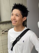 オッソ(OSSO) スパイキーショート/黒髪ショート/ベリーショート