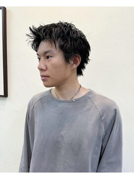 コラン 中目黒(collan) メンズショートスパイラルパーマ