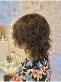 10代/20代/インスタ人気/スパイラルパーマ/ウルフヘア