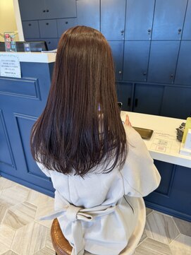 ラグ バイ シゲルカットクラブ 神田久志本店(lag) レイヤーカットとラベンダーグレージュ