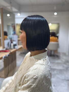ソイクフ 四条大宮店(SOY-KUFU) 20代30代40代◎似合わせカット パツッとボブ