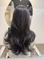 カラ フクオカ(Cara FUKUOKA)&nbsp;【ダークグレージュ&レイヤーカット】《福岡暗髪カラー》