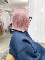 スーハ 恵比寿(SUUHA)&nbsp;ペールピンク/ラベンダーピンク系カラー/ハイトーンミニボブ