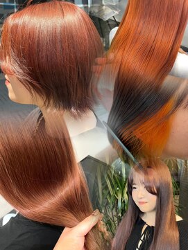 ガーランド(Girland) 【girland】オレンジ/韓国風/レイヤー