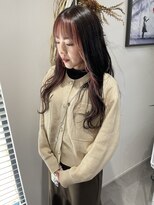 ルフテ(LOFTE) ピンクフェイスフレーミングカラー★