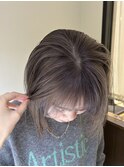 ミルクティーグレージュアッシュ/ラベンダーベージュ