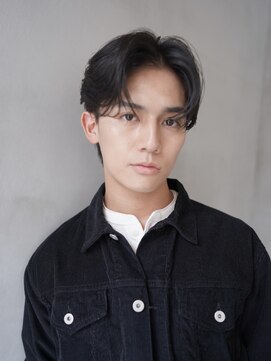 ニコ トウキョウ ロジック(nico TOKYO Logic) フェザーパーマニュアンスパーマセンターパート20代30代