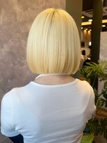 ザ ラブズ ラフズ ヘアー 本店(the loves laughs hair) 抜きっぱなし風ブロンド♪