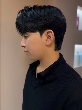 ルク(LUC) 韓国シースルーカルマヘア ダウンパーマ 曲がる縮毛矯正