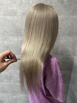 ルイス(L'wis)&nbsp;パールベージュ、ケアブリーチ＋カラー