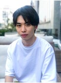 サーフカールスパイラルツイストパーマ刈り上げセンターパート