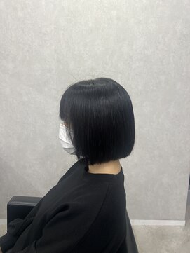 プライズ 所沢プロぺ通り店(prize) ブルーブラック ボブカット 所沢