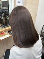アーチフォーヘアー 梅田店(a-rch for hair)&nbsp;ブリーチなしダブルカラーでベージュブラウン