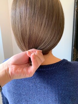 ベレタ ジユウガオカ(VELETA JIYUGAOKA)の写真/徹底お悩みカウンセリング＆こだわりの薬剤で真の''美髪''へ♪頭皮から髪質改善