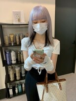 ペレ 原宿(PELE) ダブルカラー/ケアブリーチ/羽エクステ/原宿