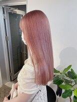  fit stand 千葉/ショートボブ/カット/パーマ/ダブルカラー/トリートメント/縮毛矯正&nbsp;イメチェン/ピンクベージュ/アンブレラカラー[千葉]