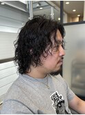 縦落ちサーフカールパーマメンズパーマ波巻きツイスパ/30代/40代