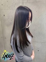 ラグズ 茅ヶ崎(LAGUZ)&nbsp;地毛風ダークグレージュ × 韓国風ストレートロング