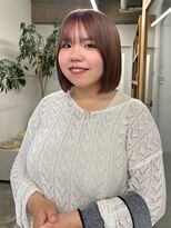 コエ(koe')&nbsp;ミルクティーベージュ × まとまるボブ