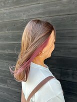 エクファ ヘア シェリル 草津 南草津店(ex-fa hair cherir)&nbsp;ミルクティーブロンド/ダークブルー/デジタルパーマ/南草津
