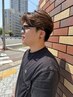全員 【森限定】メンズカット+カラー(ワンカラー)+ショートスパorTR