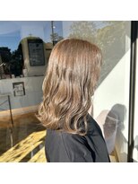 ルシードスタイルアートラッシュ(LUCIDO STYLE ARTRUSH)&nbsp;20代女子　秋おすすめ　韓国アレンジ引き立つ透明感カラー