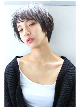 ブラン 梅田(Blanc) 【Blanc/梅田】エアリーショート/小顔/女っぽショート