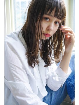 ネイヴィル(navile) ラフニュアンスミディ×シアーベージュ