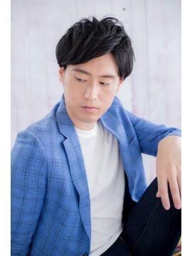 ミック ヘアアンドメイク アップ 駒込店(miq Hair&Make up) サイドグラデーション黒髪無造作ショートa1