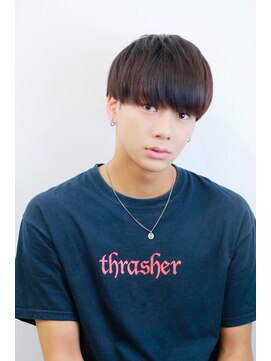 アトラクト(AttRact) ナチュラルマッシュ ビジカジ 刈り上げ ツーブロ 黒髪